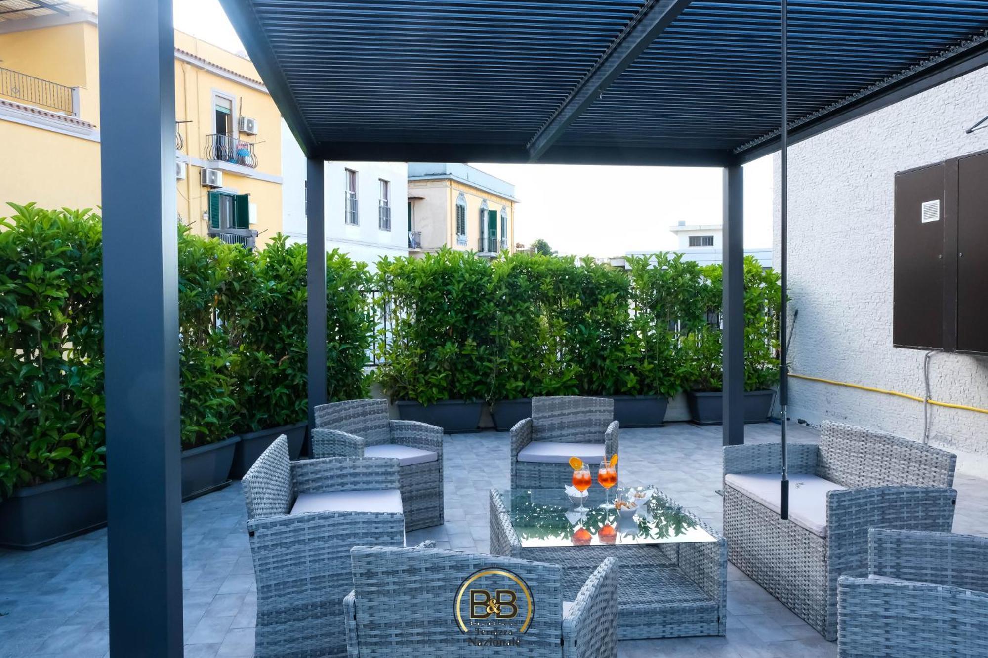 B&B Terrazza Nazionale Nápoly Kültér fotó